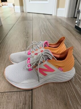 New Balance Pink Tongue Label with Size Tag